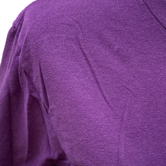 Marvel HAWKEYE American Apparel Graphic T-Shirt Dark Purple Men's/Unisex Medium - Picture 6 of 8